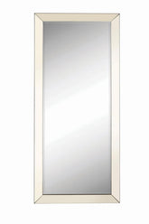 Coaster Barnett Rectangular Floor Mirror Silver Model 901813